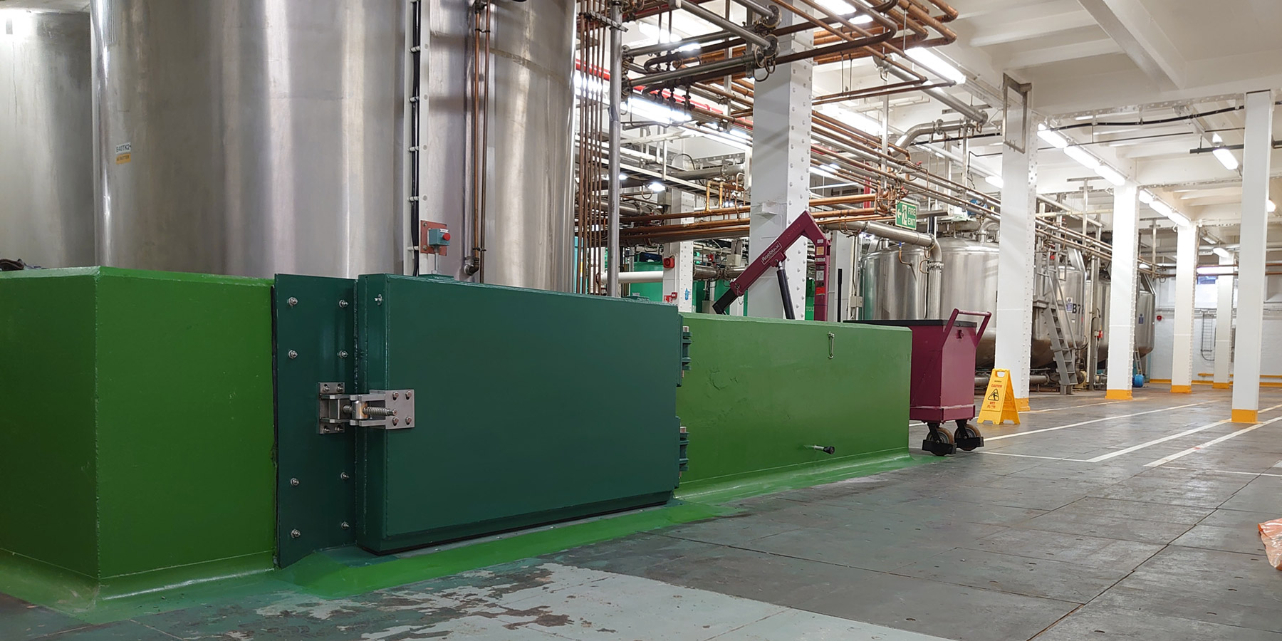 Bund Containment Gates