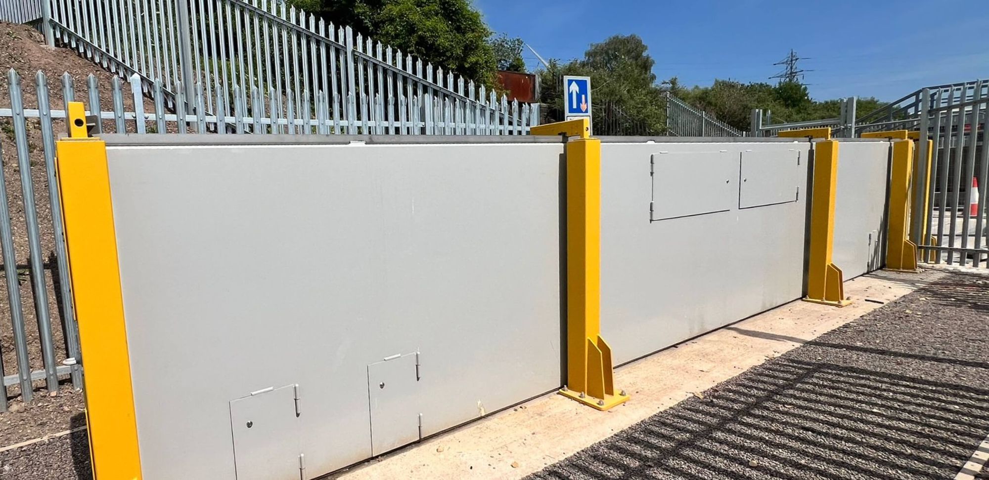 Sliding Flood Gates